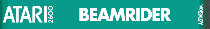 Beamrider logo for Atari 2600